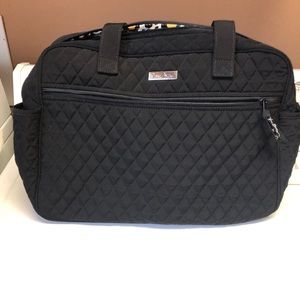 Vera Bradley black nwot medium size bag